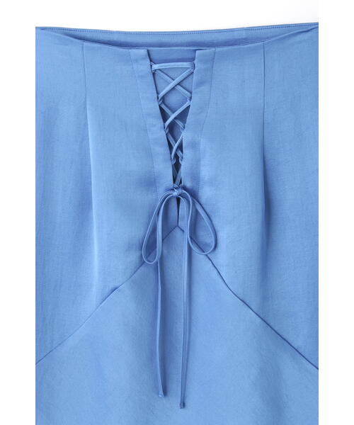 JILL STUART(ジルスチュアート)の「◆サテンナロースカート(スカート・レディース・ブラック/ブルー・2/4)」の22枚目の写真