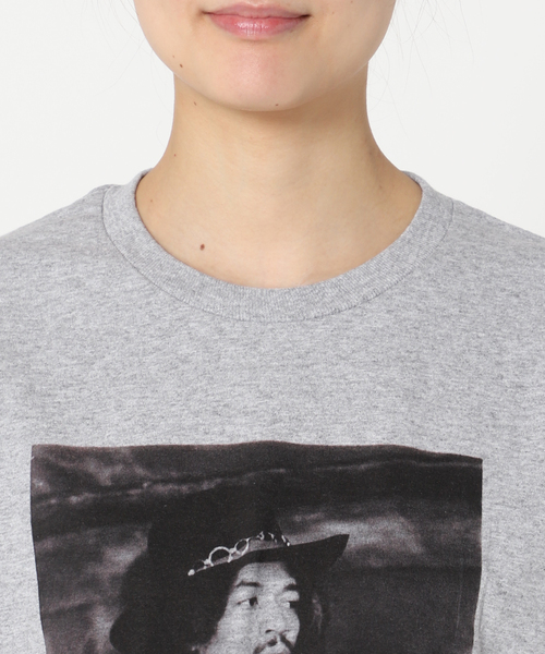 JOURNAL STANDARD SELECT（ジャーナルスタンダードセレクト）の「【BLUESCENTRIC】LONG SLEEVE T JIMI HENDRIX：カットソー（Tシャツ/カットソー・レディース・ライトグレー・MEDIUM）」の13枚目の写真
