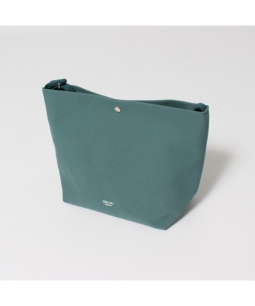 ORCIVAL（オーシバル）の「ORCIVAL (オーシバル）LCV SHOULDER POUCH MEDIUM/OR-H0074 LCV（ショルダーバッグ・レディース・チャコールグレー/ベージュ/グリーン・F）」の3枚目の写真