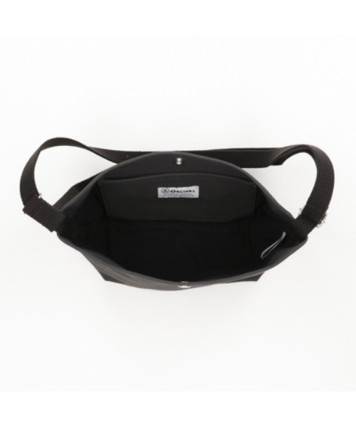 ORCIVAL（オーシバル）の「ORCIVAL (オーシバル）LCV SHOULDER POUCH MEDIUM/OR-H0074 LCV（ショルダーバッグ・レディース・チャコールグレー/ベージュ/グリーン・F）」の4枚目の写真