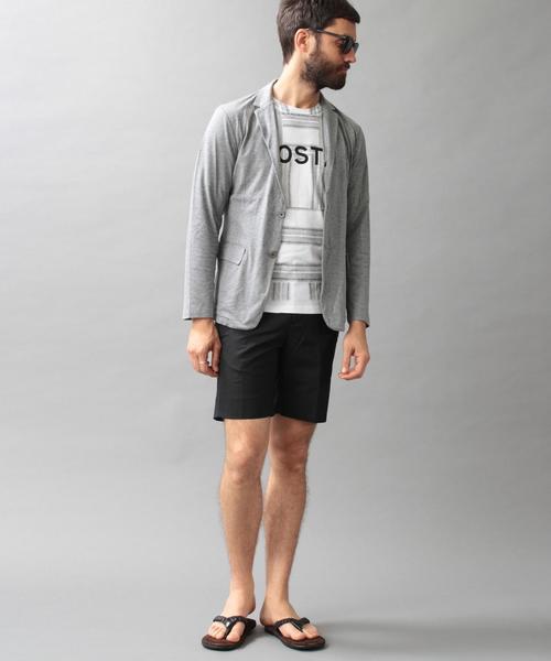 BEAUTY&YOUTH UNITED ARROWS(ビューティーアンドユースユナイテッドアローズ)の「BY 80/2 ハイゲージ TEEジャケット◆(テーラードジャケット・メンズ・ライトグレー/グレー/ネイビー・SMALL/MEDIUM/LARGE/X-LARGE)」の16枚目の写真