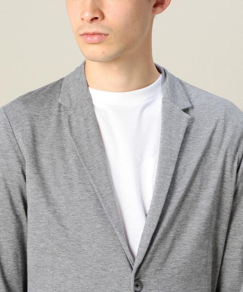 BEAUTY&YOUTH UNITED ARROWS(ビューティーアンドユースユナイテッドアローズ)の「BY 80/2 ハイゲージ TEEジャケット◆(テーラードジャケット・メンズ・ライトグレー/グレー/ネイビー・SMALL/MEDIUM/LARGE/X-LARGE)」の11枚目の写真