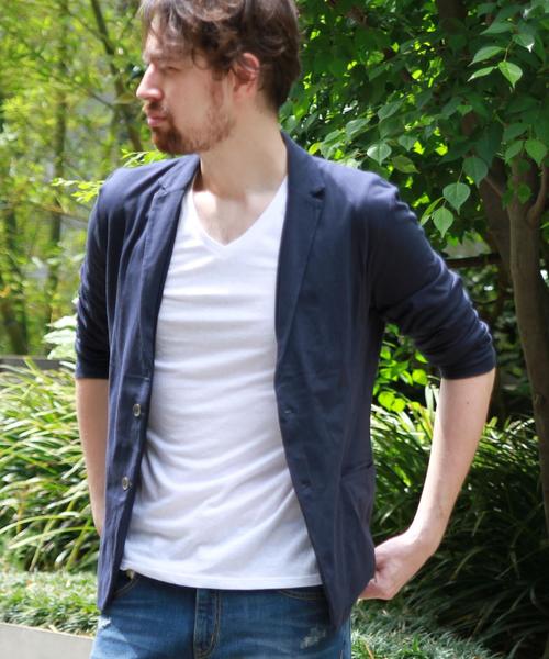 BEAUTY&YOUTH UNITED ARROWS(ビューティーアンドユースユナイテッドアローズ)の「BY 80/2 ハイゲージ TEEジャケット◆(テーラードジャケット・メンズ・ライトグレー/グレー/ネイビー・SMALL/MEDIUM/LARGE/X-LARGE)」の21枚目の写真