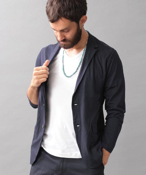 BEAUTY&YOUTH UNITED ARROWS(ビューティーアンドユースユナイテッドアローズ)の「BY 80/2 ハイゲージ TEEジャケット◆(テーラードジャケット・メンズ・ライトグレー/グレー/ネイビー・SMALL/MEDIUM/LARGE/X-LARGE)」の22枚目の写真