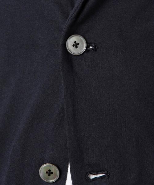 BEAUTY&YOUTH UNITED ARROWS(ビューティーアンドユースユナイテッドアローズ)の「BY 80/2 ハイゲージ TEEジャケット◆(テーラードジャケット・メンズ・ライトグレー/グレー/ネイビー・SMALL/MEDIUM/LARGE/X-LARGE)」の20枚目の写真