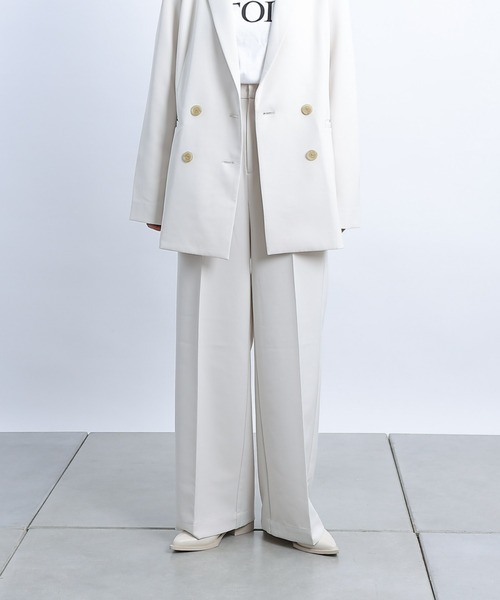 COLONY 2139（コロニートゥーワンスリーナイン）の「ストレッチイージーワイドパンツ（その他パンツ・レディース・ブラック/ベージュ/ホワイト系その他・MEDIUM/LARGE/SMALL）」の2枚目の写真