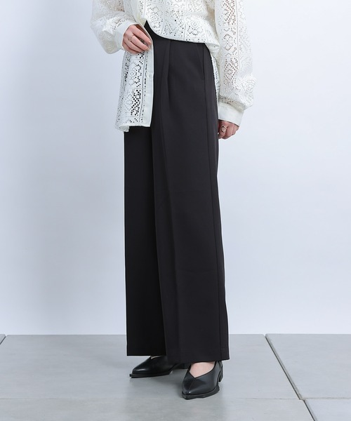 COLONY 2139（コロニートゥーワンスリーナイン）の「ストレッチイージーワイドパンツ（その他パンツ・レディース・ブラック/ベージュ/ホワイト系その他・MEDIUM/LARGE/SMALL）」の3枚目の写真