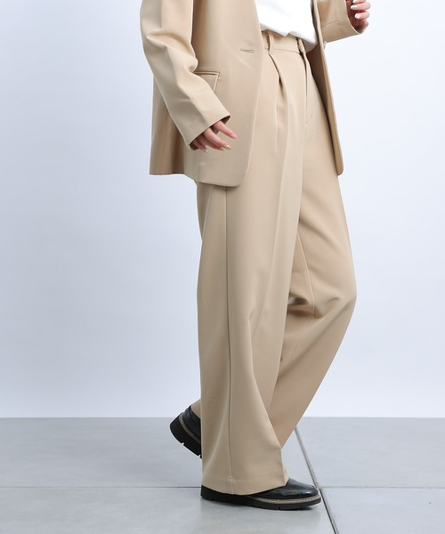 COLONY 2139（コロニートゥーワンスリーナイン）の「ストレッチイージーワイドパンツ（その他パンツ・レディース・ブラック/ベージュ/ホワイト系その他・MEDIUM/LARGE/SMALL）」の9枚目の写真