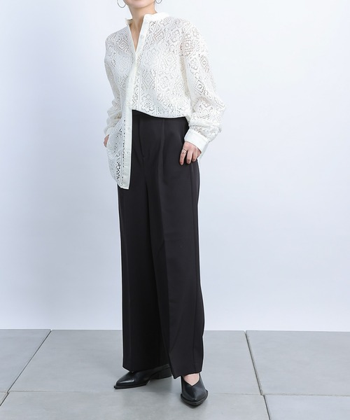 COLONY 2139（コロニートゥーワンスリーナイン）の「ストレッチイージーワイドパンツ（その他パンツ・レディース・ブラック/ベージュ/ホワイト系その他・MEDIUM/LARGE/SMALL）」の22枚目の写真