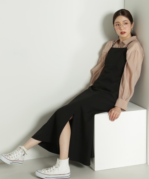 FREE'S MART（フリーズマート）の「◆シアールーズシャツ（シャツ/ブラウス・レディース・ブルー/ベージュ/ホワイト/ピンク・SMALL/MEDIUM）」の7枚目の写真