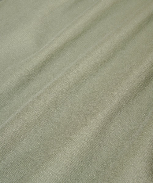 AMERICAN RAG CIE（アメリカンラグシー）の「バックデザインノーカラーミリタリージャケット（ミリタリージャケット・レディース・カーキ/ベージュ・FREE）」の9枚目の写真