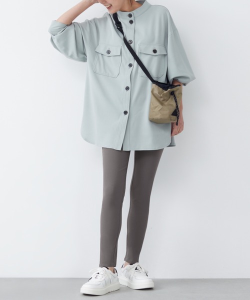 Tuche(トゥシェ)の「Tuche/トゥシェ ストレッチパンツ スキニースタイル レーヨン混 フルレングス丈(その他パンツ・レディース・ブラック/ネイビー/サンドベージュ/グレー系その他・MEDIUM/LARGE/X-LARGE)」の3枚目の写真
