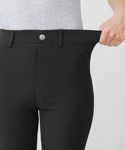 Tuche(トゥシェ)の「Tuche/トゥシェ ストレッチパンツ スキニースタイル レーヨン混 フルレングス丈(その他パンツ・レディース・ブラック/ネイビー/サンドベージュ/グレー系その他・MEDIUM/LARGE/X-LARGE)」の9枚目の写真