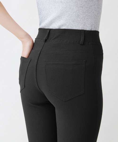 Tuche(トゥシェ)の「Tuche/トゥシェ ストレッチパンツ スキニースタイル レーヨン混 フルレングス丈(その他パンツ・レディース・ブラック/ネイビー/サンドベージュ/グレー系その他・MEDIUM/LARGE/X-LARGE)」の10枚目の写真