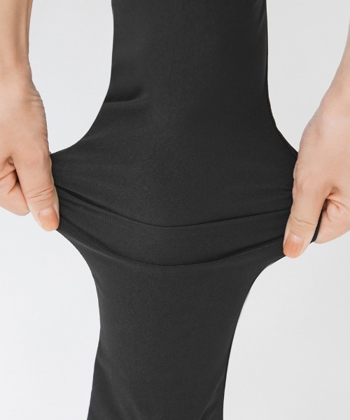 Tuche(トゥシェ)の「Tuche/トゥシェ ストレッチパンツ スキニースタイル レーヨン混 フルレングス丈(その他パンツ・レディース・ブラック/ネイビー/サンドベージュ/グレー系その他・MEDIUM/LARGE/X-LARGE)」の11枚目の写真