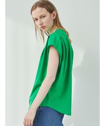 ELENDEEK | SHOULDER TUCK CS(Tシャツ/カットソー)