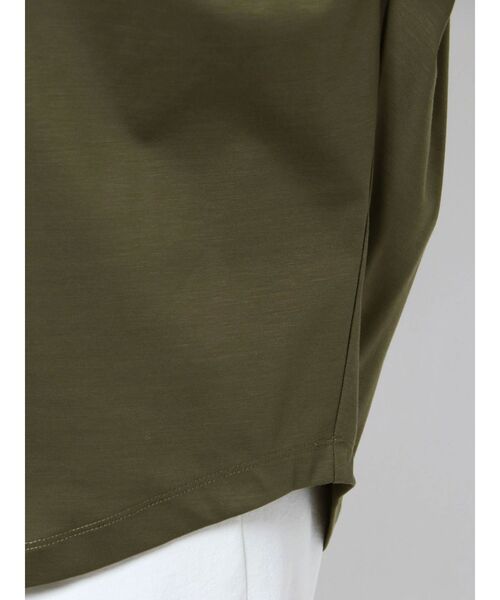 ELENDEEK（エレンディーク）の「ショルダータックカットソー（Tシャツ/カットソー・レディース・オフホワイト/ブラック/グリーン/カーキ・FREE）」の15枚目の写真