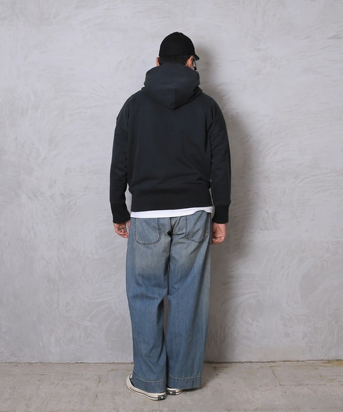 HOUSTON(ヒューストン)の「USA COTTON DENIM SAILOR PANTS(デニムパンツ・メンズ・ライトインディゴブルー/ダークインディゴブルー/インディゴブルー・M/L/XL)」の18枚目の写真