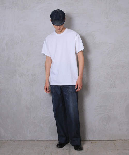 HOUSTON(ヒューストン)の「USA COTTON DENIM SAILOR PANTS(デニムパンツ・メンズ・ライトインディゴブルー/ダークインディゴブルー/インディゴブルー・M/L/XL)」の17枚目の写真