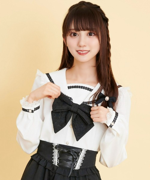 Secret Honey（シークレットハニー）の「レースリボンセーラーブラウス