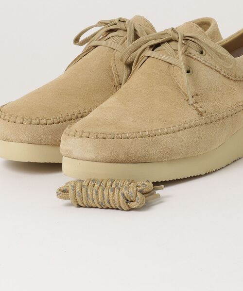Clarks（クラークス）の「clarks/Weaver GTX（モカシン/デッキシューズ・メンズ・ベージュ・7.5/6.5/7）」の4枚目の写真