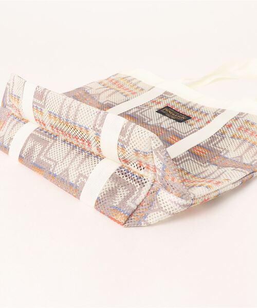 PENDLETON（ペンドルトン）の「【PENDLETON/ペルデルトン】メッシュトートL（トートバッグ・レディース・オフホワイト/ベージュ・FREE）」の5枚目の写真