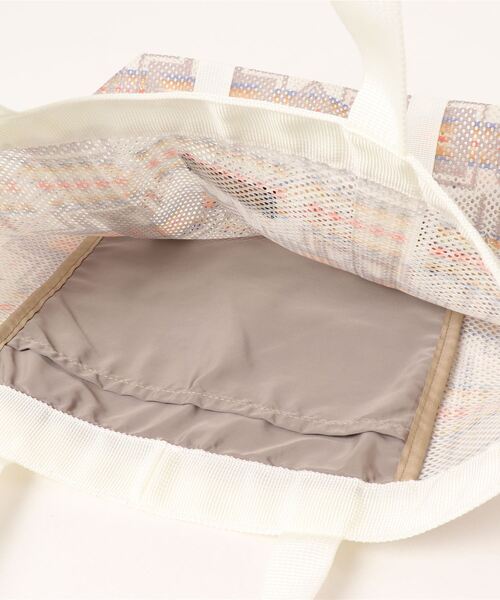 PENDLETON（ペンドルトン）の「【PENDLETON/ペルデルトン】メッシュトートL（トートバッグ・レディース・オフホワイト/ベージュ・FREE）」の4枚目の写真