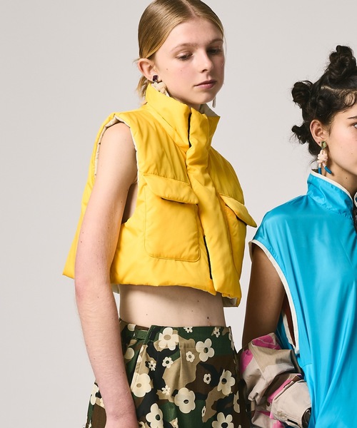 non tokyo REVERSIBLE BATTING VEST ダウンベスト NON TOKYO（ノントーキョー）の「REVERSIBLE BATTING VEST