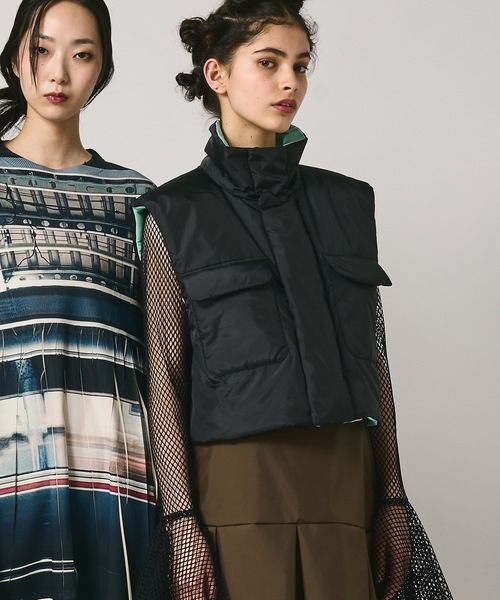 non tokyo REVERSIBLE BATTING VEST ダウンベスト NON TOKYO（ノントーキョー）の「REVERSIBLE BATTING VEST