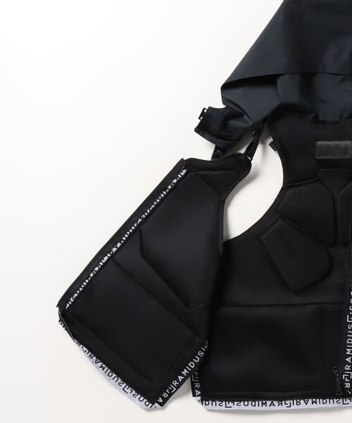 FUMITO GANRYU（フミトガンリュウ）の「FUMITO GANRYU/フミト ガンリュウ/FUMITO GANRYU × RAMIDUS UTILITY VEST（ベスト・メンズ・ブラック・F）」の10枚目の写真