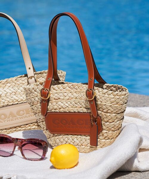 COACH（コーチ）の「ストラクチャード トート 16（かごバッグ）（かご