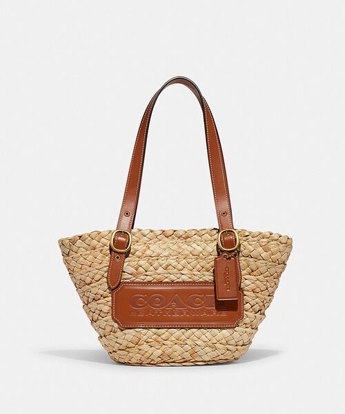 COACH（コーチ）の「ストラクチャード トート 16（かごバッグ）（かご