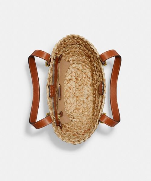 COACH（コーチ）の「ストラクチャード トート 16（かごバッグ）（かご