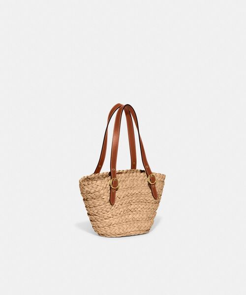 COACH（コーチ）の「ストラクチャード トート 16（かごバッグ）（かご