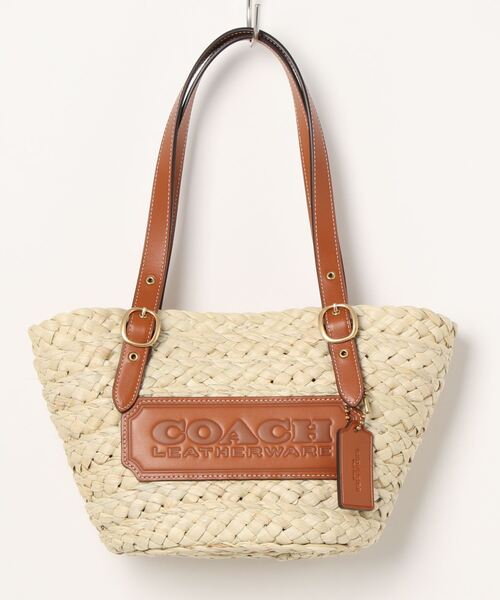 COACH（コーチ）の「ストラクチャード トート 16（かごバッグ）（かご