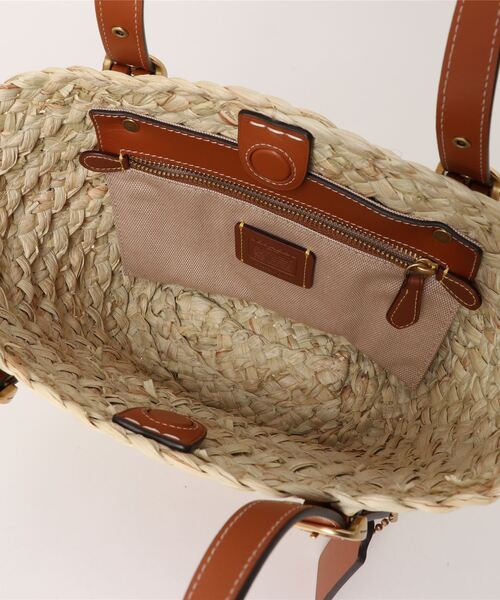 COACH（コーチ）の「ストラクチャード トート 16（かごバッグ）（かご