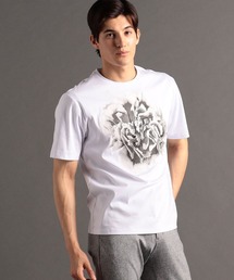 MONSIEUR NICOLE | フラワー グラフィックTシャツ(Tシャツ/カットソー)