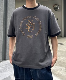 CPCM | ピグメントミニ裏毛刺繍半袖スウェット(Tシャツ/カットソー)