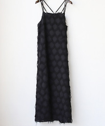 REAL CUBE | フェザージャガードマキシキャミワンピース(ワンピース)