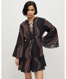 ALL SAINTS オールセインツ　シャツワンピース　長袖ワンピース ALLSAINTS｜オールセインツのシャツワンピース（ロング・マキシ