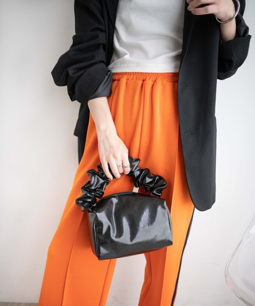 WEGO（ウィゴー）の「WEGO/【一部店限定】ハンドルフリルショルダーバッグ（ショルダーバッグ・レディース・グリーン/シルバー/ブラック・FREE）」の13枚目の写真