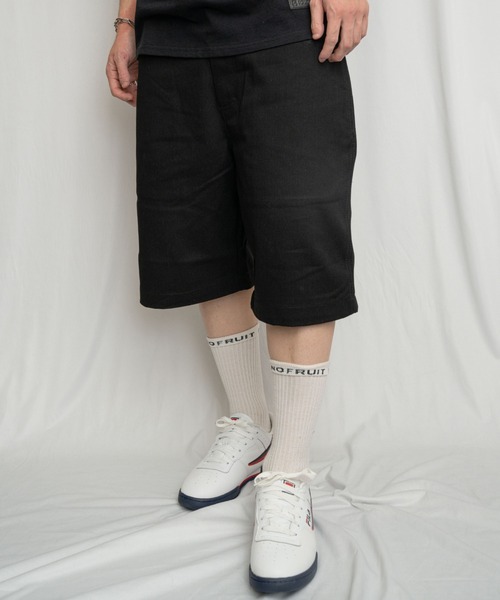 SOUTH POLE(サウスポール)の「SOUTHPOLE/極太シルエット バギー カラーショーツ(デニムパンツ・メンズ・ブラック/ホワイト・32inch/34inch/36inch/38inch/40inch/42inch)」の8枚目の写真