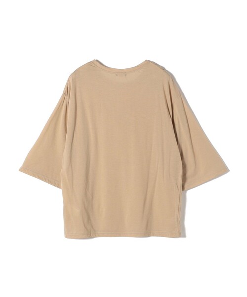 tシャツ プリントクルーT レディース ティゴラ レディース 半袖 Tシャツ フィットネス サイド