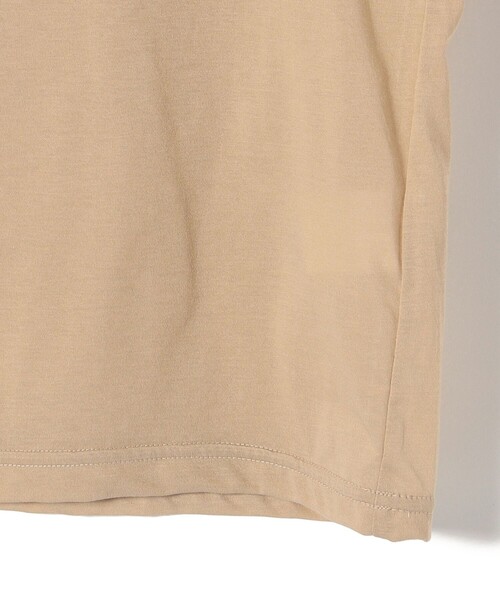 SHIPS(シップス)の「シアー ロゴ プリント 7分袖 TEE(Tシャツ/カットソー・レディース・オフホワイト/ベージュ・ONE SIZE)」の8枚目の写真
