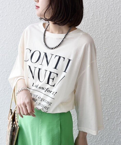 tシャツ スラブシアー　7分袖P/O レディース 楽天市場】【1点からOK！クーポンで15%OFF！8/18 10:59まで】T