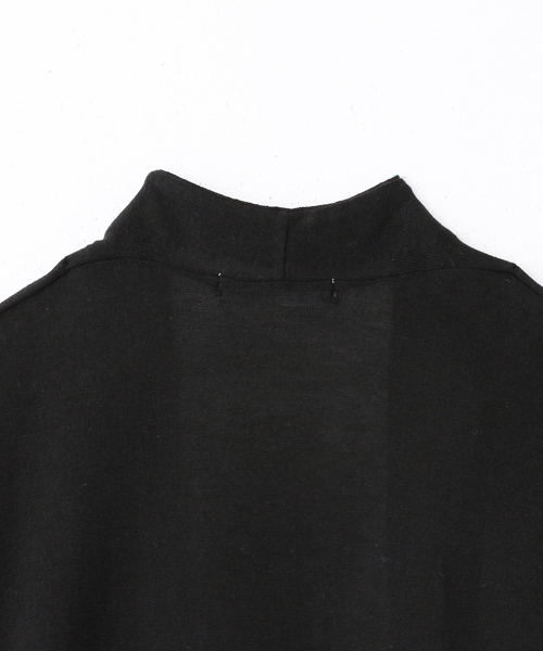 AMERICAN RAG CIE（アメリカンラグシー）の「AMERICAN RAG CIEハイゲージコットンロングカーディガン/209-MNI-MNHG244　コーディガン（カーディガン/ボレロ・レディース・ブラック/ライトグレー/ネイビー・FREE）」の15枚目の写真