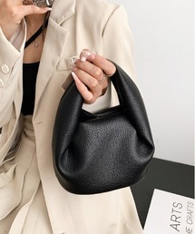 SETUP7（セットアップセブン）の「【SETUP7】PUレザーワンハンドルミニバッグ KNF012（ハンドバッグ）」