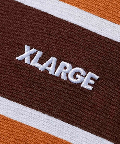 XLARGE（エクストララージ）の「STANDARD LOGO STRIPED L/S TEE