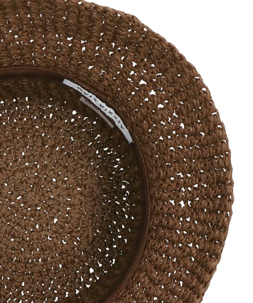 ALEXIA STAM(アリシアスタン)の「Paper Bucket Hat /ペーパーバケットハット(ハット・レディース・ブラック/ブラウン・FREE)」の12枚目の写真