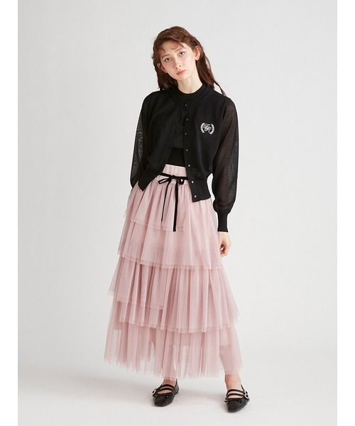 美品　FURFUR ラメチュールスカート ホワイト　スカート　可愛い　リボン付 楽天市場】【即日出荷】(ファイナルセール25%OFF) FURFUR ファー